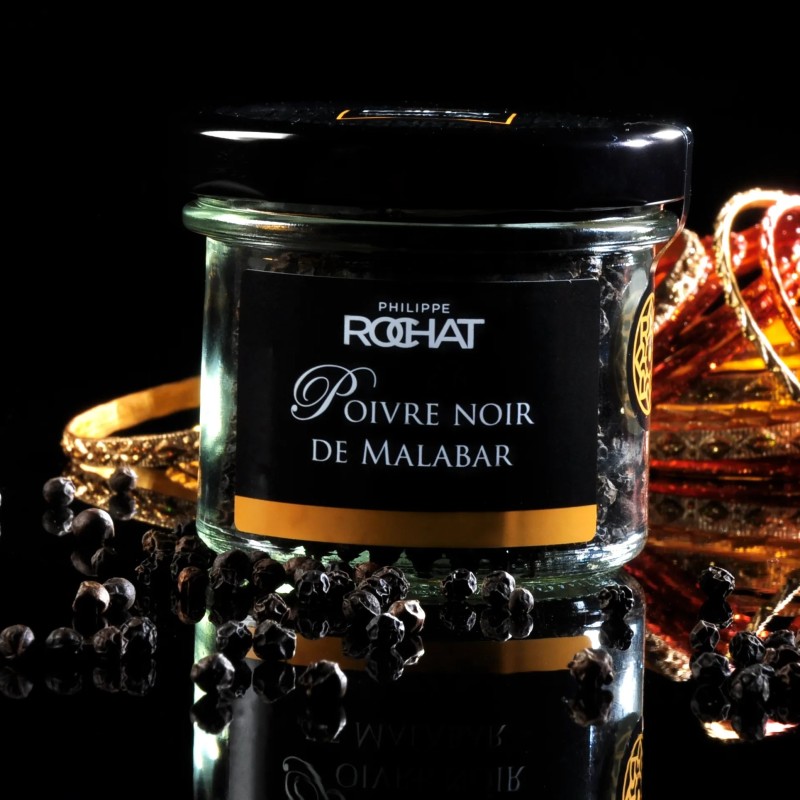 Poivre Noir De Malabar 50g Philippe Rochat