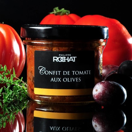 Tomatenkonfit mit Oliven 100g | Philippe Rochat